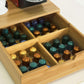 VIKUS Coffee Machine Stand and Storage Box for Coffee Capsules and Tea